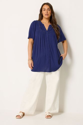 Yours Chemisier Bleu Marine Size 42 - Yours - Modalova