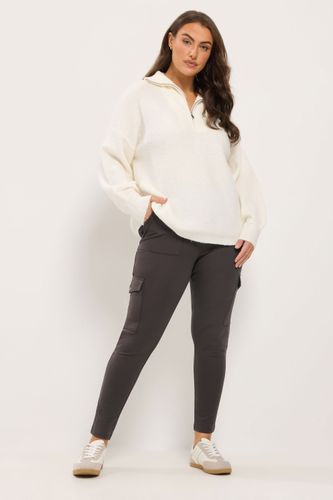 Legging Cargo Marron Chocolat Size 46 - Yours - Modalova