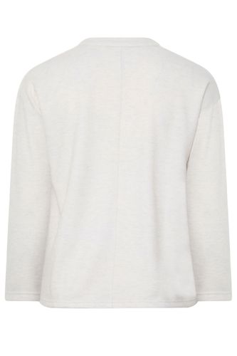 Pull Côtelé À Col Boutonné Ivoire Size 38 - Yours - Modalova
