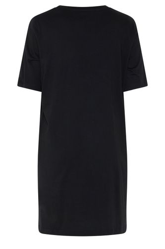 Chemise De Nuit Noire À Motif Dalmatien « Paws & Unwinding » Size 62-64 - Yours - Modalova