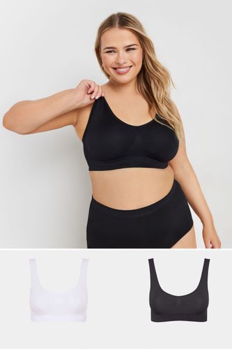 Lot De 2 Brassières Blanche & Noiresize 14-16 - Yours - Modalova
