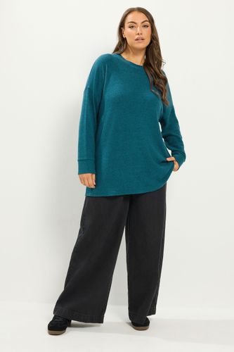 Pull Doux Bleu Sarcelle Size 44 - Yours - Modalova