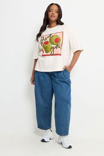 Tshirt Ivoire « Olive You » Size 42 - Limited Collection - Modalova