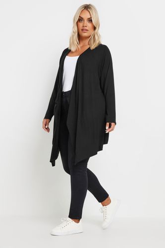 Et Lot De 2 Cardigans Noirs En Jersey Effet Cascade Bord À Bordsize 42 - Yours - Modalova