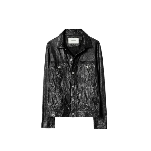 Blouson Base Cuir - Zadig & Voltaire - Modalova
