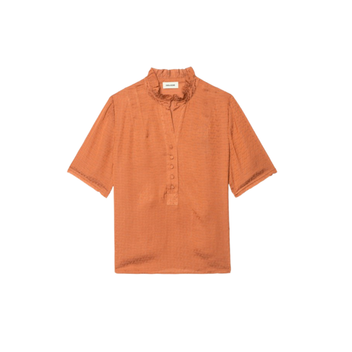 Top Topher Satin - Zadig & Voltaire - Modalova