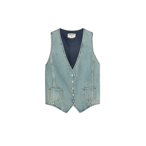Gilet Gillier Denim - Zadig & Voltaire - Modalova