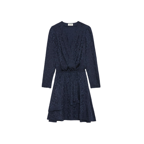 Robe Rogers Léopard Soie Jacquard - Zadig & Voltaire - Modalova