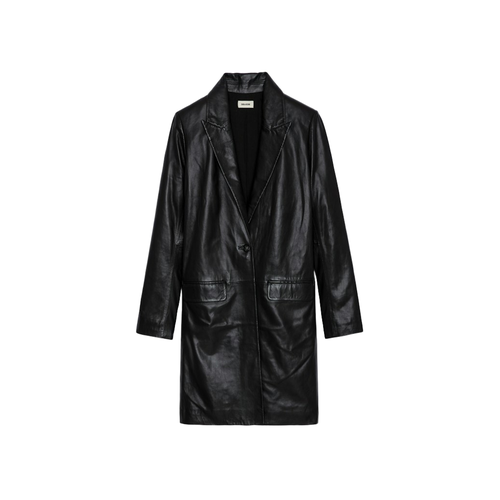 Manteau Monarque Cuir - Zadig & Voltaire - Modalova