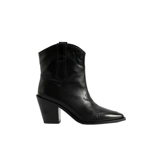 Bottes Cara Vintage Patent - Zadig & Voltaire - Modalova