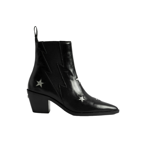 Bottines Tyler Stars Vintage Patent - Zadig & Voltaire - Modalova