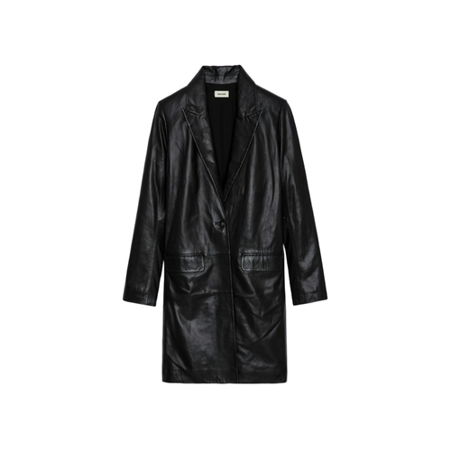 Manteau Monarque Cuir - Zadig & Voltaire - Modalova