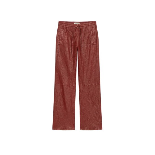 Pantalon Pocha Cuir Froissé - Zadig & Voltaire - Modalova