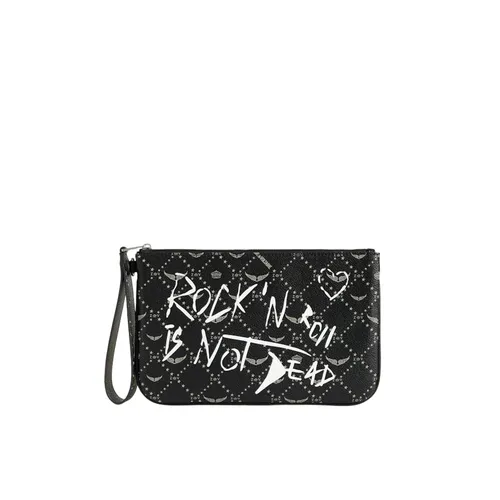 Pochette Z Pouch Monogram Arty Tag - Zadig & Voltaire - Modalova