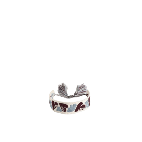Bracelet Zadig Tissé Heart - Zadig & Voltaire - Modalova
