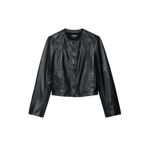 Veste Luxi Cuir - Zadig & Voltaire - Modalova