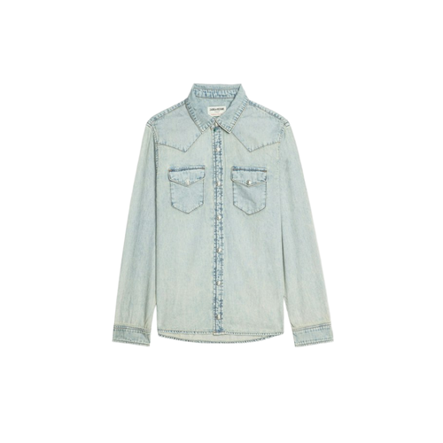 Chemise Saby Denim - Zadig & Voltaire - Modalova