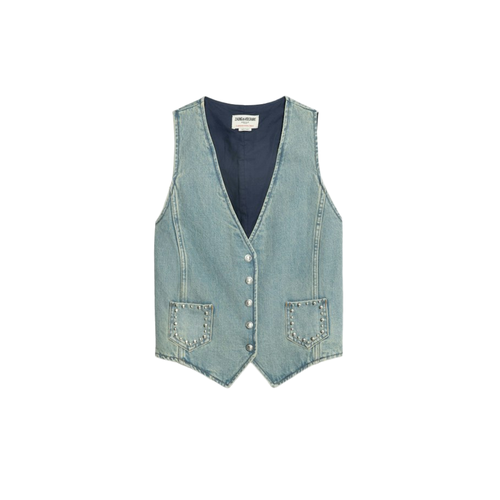 Gilet Gillier Denim - Zadig & Voltaire - Modalova