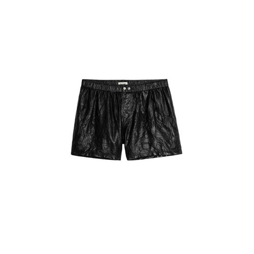 Short Pax Cuir Froissé - Zadig & Voltaire - Modalova