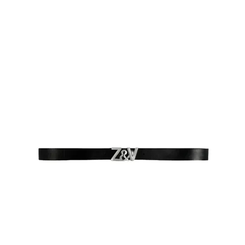 Ceinture Z & V 30MM Vintage Patent - Zadig & Voltaire - Modalova