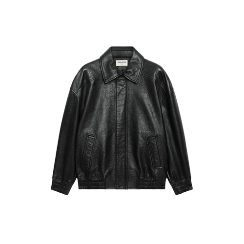 Blouson Loriand Cuir - Zadig & Voltaire - Modalova