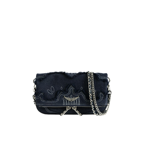 Pochette Rock Mini Denim - Zadig & Voltaire - Modalova