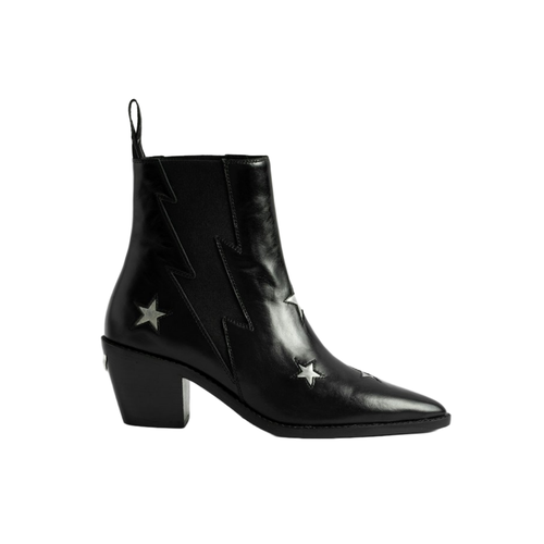 Bottines Tyler Stars Vintage Patent - Zadig & Voltaire - Modalova