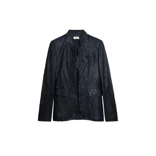 Blazer Very Cuir Froissé - Zadig & Voltaire - Modalova