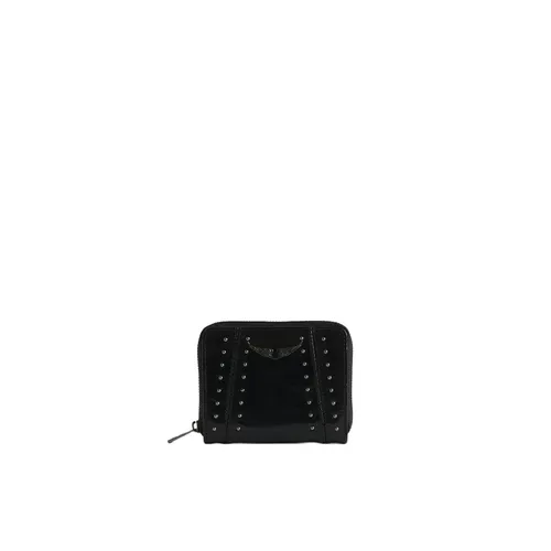 Porte-Monnaie Mini ZV Vintage Patent Studs - Zadig & Voltaire - Modalova