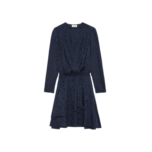 Robe Rogers Léopard Soie Jacquard - Zadig & Voltaire - Modalova
