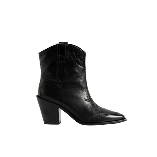 Bottes Cara Vintage Patent - Zadig & Voltaire - Modalova