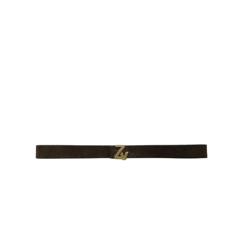 Ceinture ZV Initiale La Belt 30mm Suede - Zadig & Voltaire - Modalova