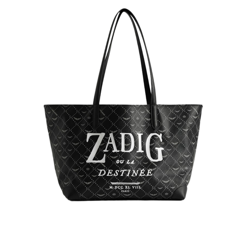 Sac Z Shopper XL Monogram Book Tag - Zadig & Voltaire - Modalova