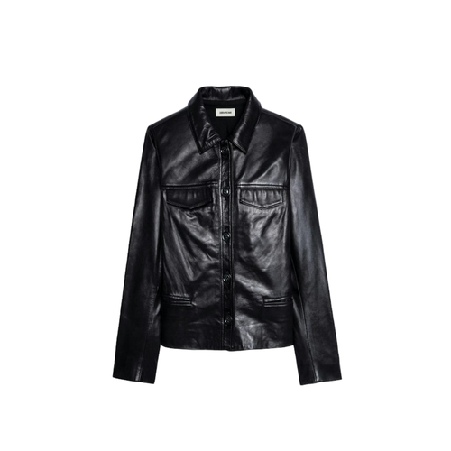 Veste Liam Cuir - Zadig & Voltaire - Modalova