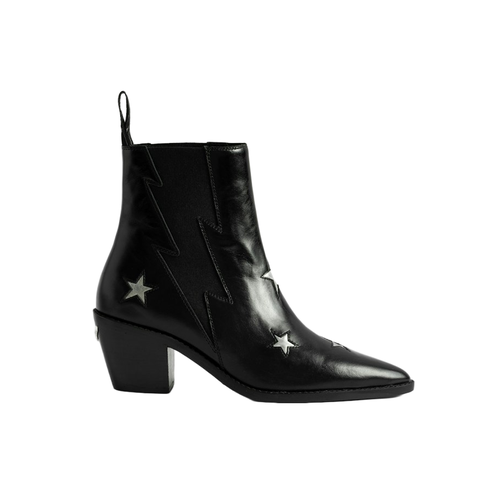 Bottines Tyler Stars Vintage Patent - Zadig & Voltaire - Modalova