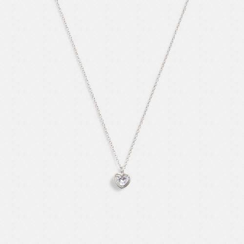 Collier Pendentif Caur Halo - COACH - Modalova