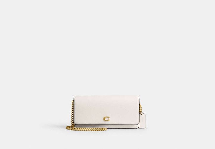 Long portefeuille Evie avec chaîne - COACH - Modalova