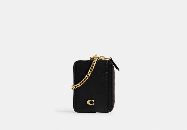 Porte-cartes avec chaîne Essentiel - COACH - Modalova