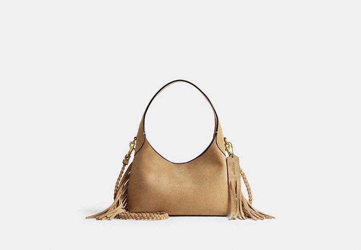Sac épaule Brooklyn 23 avec frange - COACH - Modalova