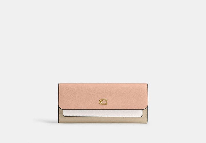 Long Portefeuille à Rabat Mila Color Block - COACH - Modalova