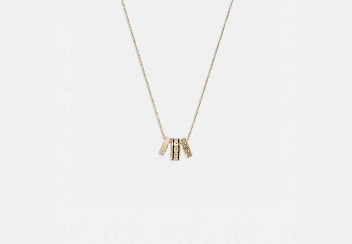 Collier En émail Signature - COACH - Modalova