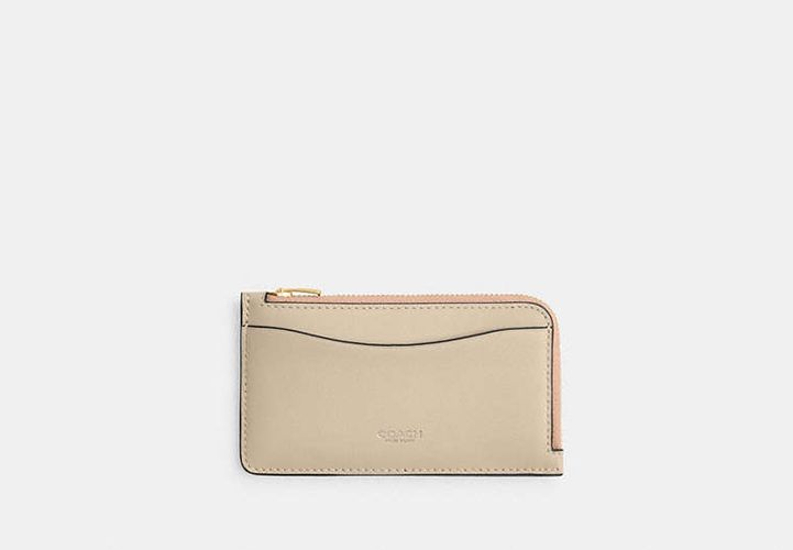 Porte Cartes Zippé New York Color Block - COACH - Modalova