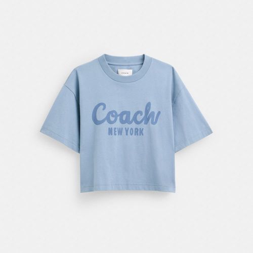T-shirt court signature Cursive - COACH - Modalova