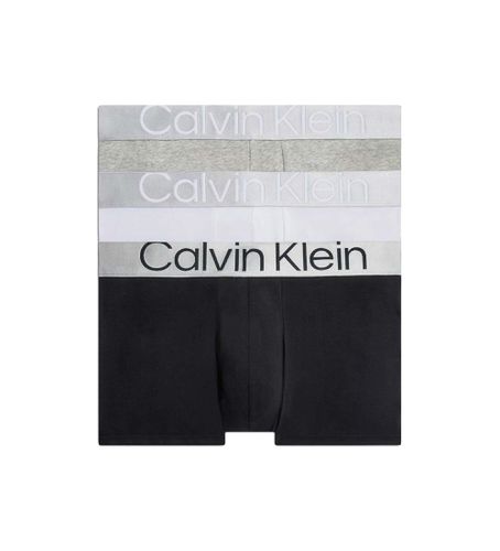 NB3130A 3 paquets de cale (XXL), Noir, Blanc, Homewear, Gris, Coton, Le coton biologique, Durable - Calvin Klein - Modalova