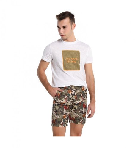 Bermuda imprimé camouflage (32), Casuel, Vert, Coton, Lin - Lois Jeans - Modalova