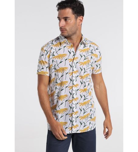 Chemise imprimée à fleurs, (XL), Casuel, Multicolore, Coton, Classique, Manche courte - Bendorff - Modalova