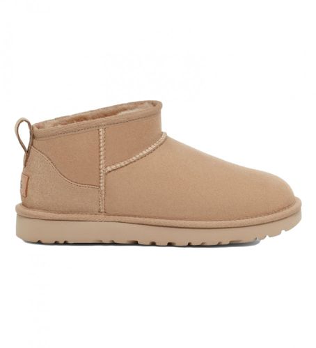 Bottines en cuir W Classic Ultra Mini (36), Marron, Plat, 1 à 3 cm, Aucun, Casuel - UGG - Modalova