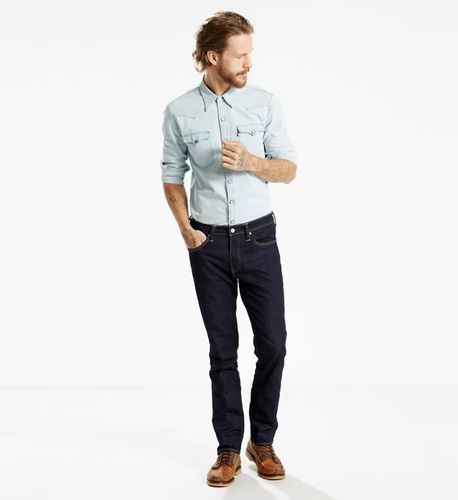 Jeans 511 Slim Rock Cod (28/32), Casuel, Coton, Durable, Marine - Levi's - Modalova