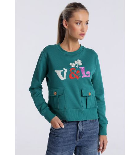 Sweatshirt 132518 (XS), Casuel, Coton, Manche longue - Victorio & Lucchino, V&L - Modalova