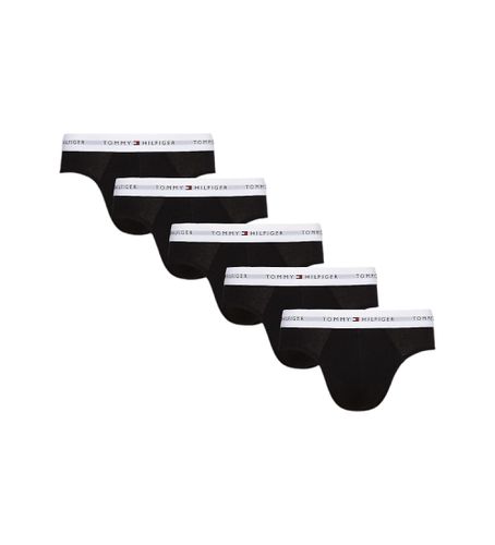 UM0UM02905 Lot de 5 slips noirs avec logo distinctif (S-M), Homewear, Le coton biologique, Durable - Tommy Hilfiger - Modalova